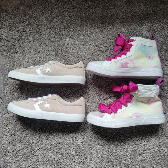 Converse Other - Converse & Disney Girls Shoes Bundle